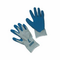 Natural Cotton/ Poly Blend PVC Coated String Gloves (Small)